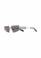 Balmain geometric frameless sunglasses