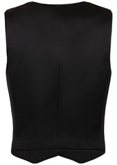 Balmain Grain De Poudre & Satin Vest