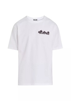 Balmain Graphic Cotton T-Shirt