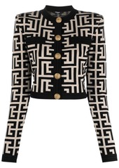 Balmain knit cropped cardigan