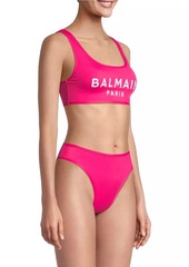 Balmain Logo 2-Piece Bikini Set