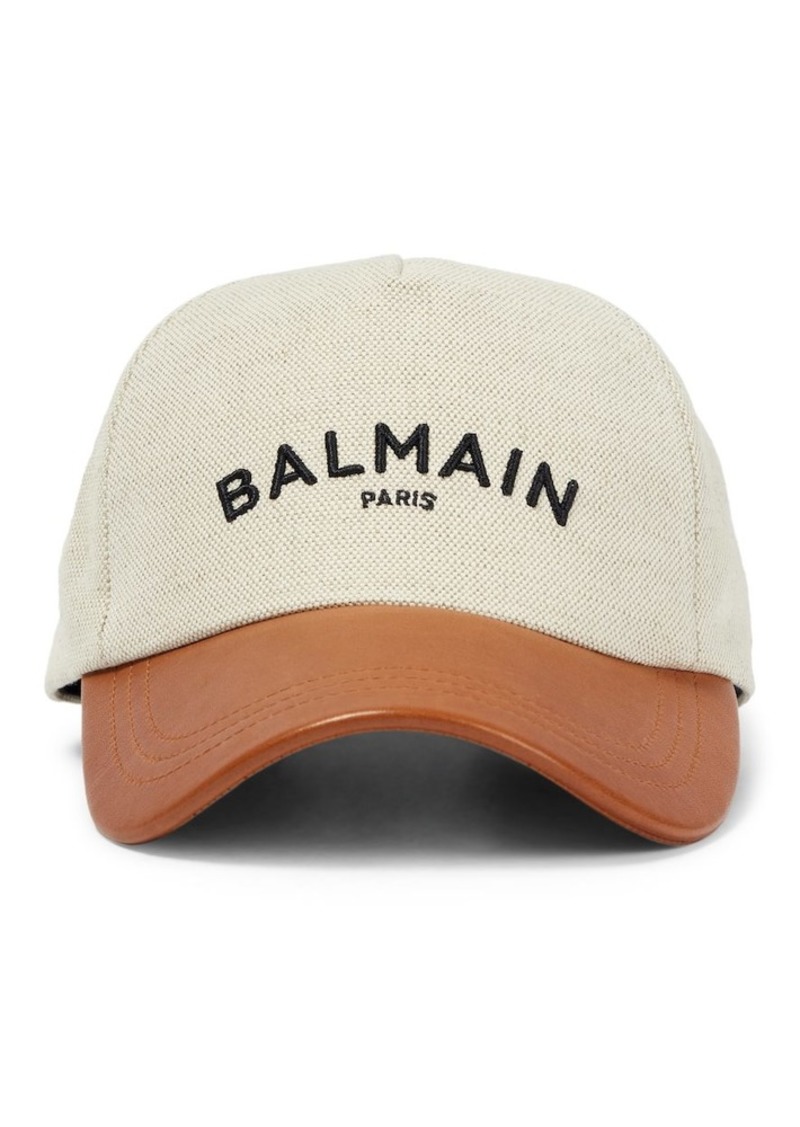 Balmain Logo baseball cap