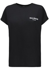 Balmain Logo Cotton Jersey T-shirt