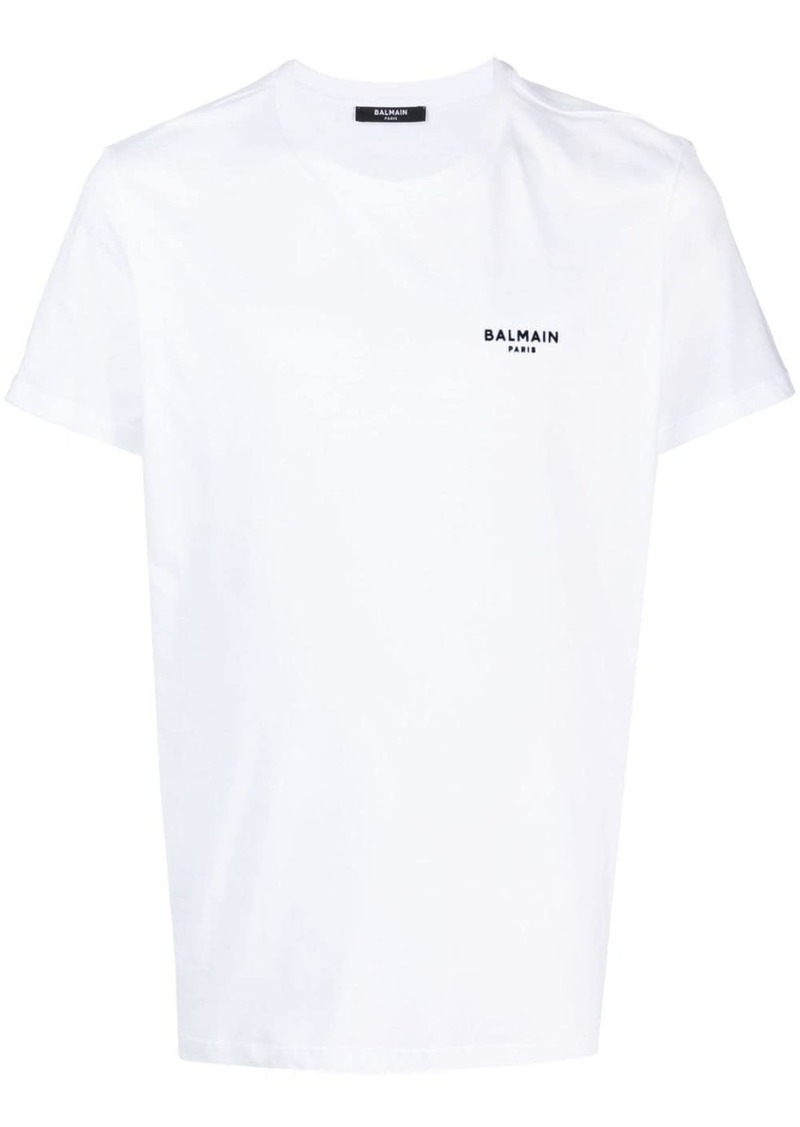 Balmain logo-print cotton T-shirt