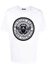 Balmain logo-print cotton T-shirt