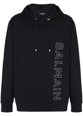 Balmain logo-print hoodie sweater