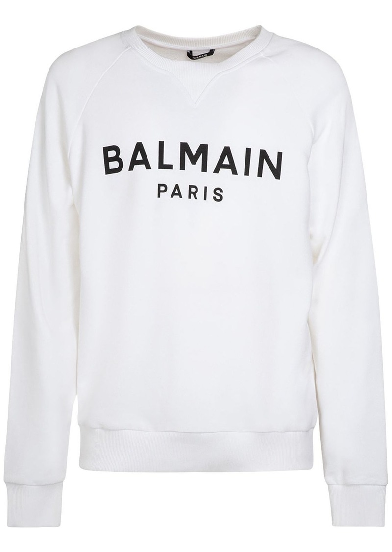 Balmain Logo Printed Sweatshirt