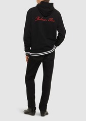 Balmain Logo Signature Cotton Hoodie