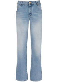 Balmain low-rise straight jeans