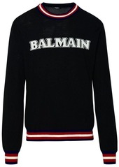 Balmain MAGLIA LOGO SCRITTA