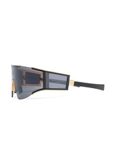 Balmain mask-effect frame sunglasses