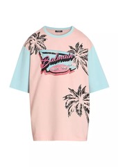 Balmain Miami Cotton Oversized T-Shirt