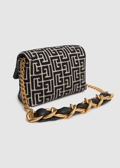 Balmain Mini 1945 Monogram Jacquard Bag