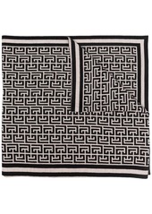Balmain monogram pattern scarf