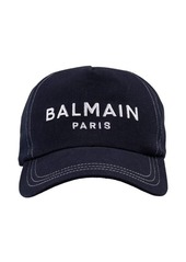Balmain NAVY COTTON CAP