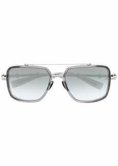 Balmain Officier square-frame sunglasses