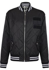 Balmain quilted bomber jacket