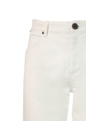 Balmain Regular Cotton Denim Jeans