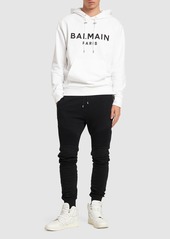 Balmain Ribbed Cotton Sweatpants