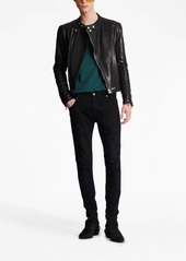 Balmain seam-detail slim-fit jeans