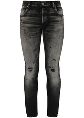 Balmain Selvedge Skinny Cotton Denim Jeans