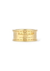 Balmain Signature Tubular Brass Ring