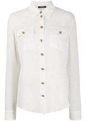 Balmain silk-georgette shirt