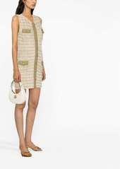 Balmain sleeveless tweed dress