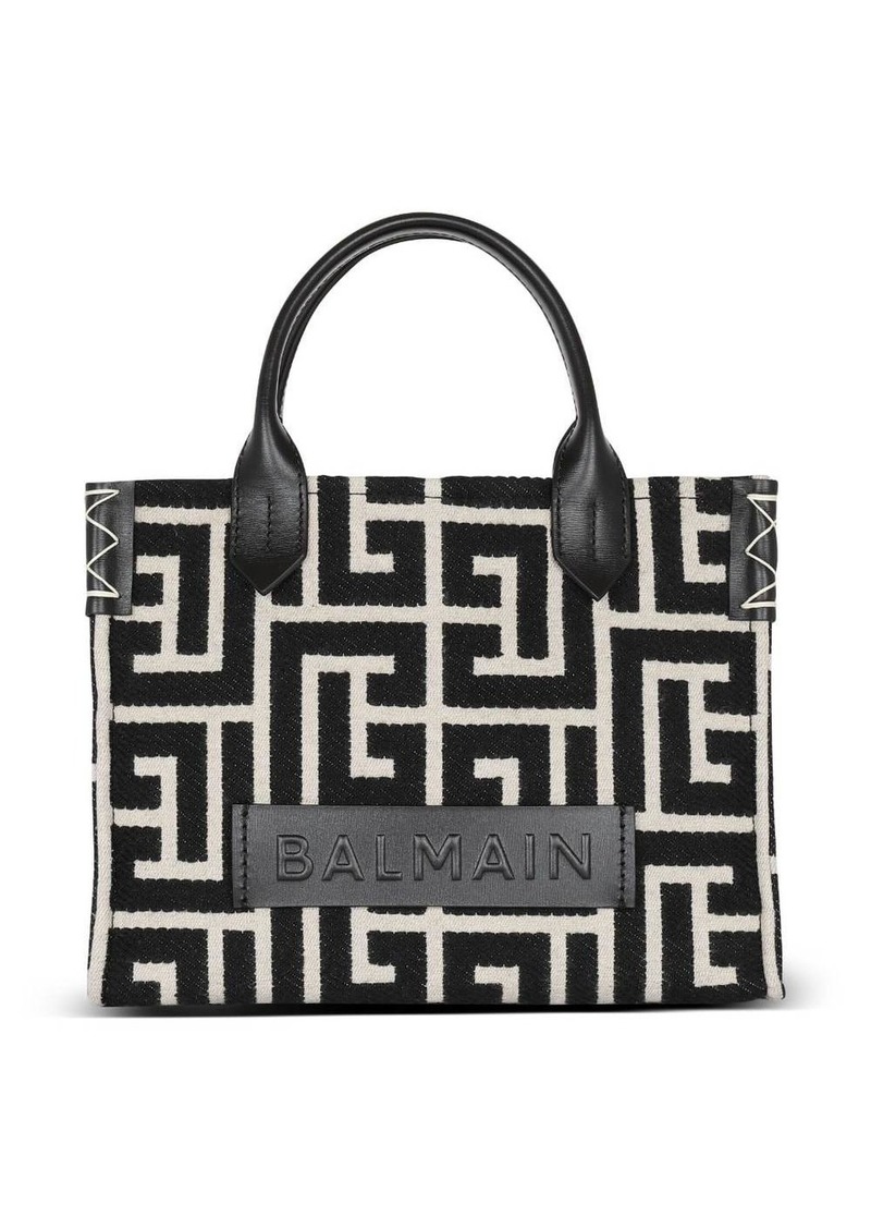 Balmain small B-Army monogram tote bag