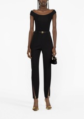 Balmain split-hem straight-leg trousers