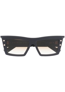 Balmain square-frame tinted sunglasses