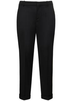 Balmain Straight Tailored Wool Pants