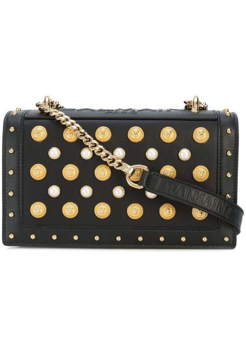 balmain studded bag