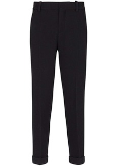 Balmain tapered cropped trousers