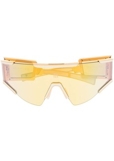 Balmain transparent mask-frame sunglasses