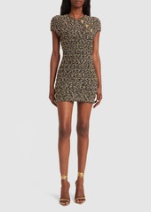 Balmain Tweed & Lurex Mini Dress