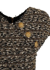 Balmain Tweed & Lurex Mini Dress
