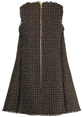 Balmain Tweed Lurex Mini Dress