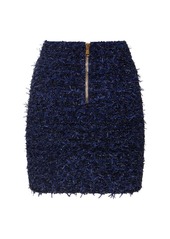 Balmain Tweed Mini Skirt