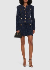 Balmain Tweed Mini Skirt