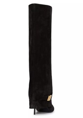 Balmain Uma Suede Leather Boots