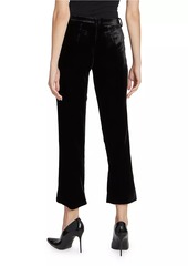 Balmain Velvet Bootcut Pants