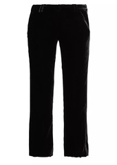 Balmain Velvet Bootcut Pants