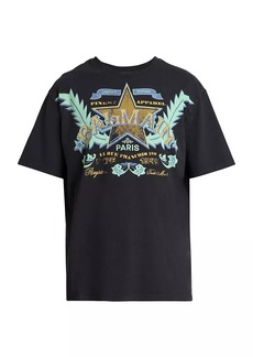 Balmain Western Graphic T-Shirt