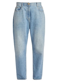 Balmain Wide-Leg Mid-Rise Jeans