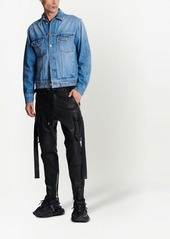 Balmain zip-detail denim jacket