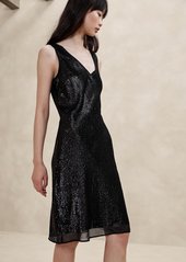 Banana Republic Alina Sequin Midi Dress