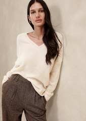 Banana Republic Lightweight Cashmere V-Neck Sweater