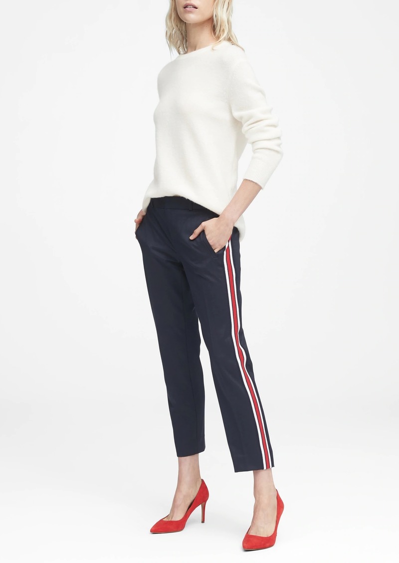 banana republic avery striped pants