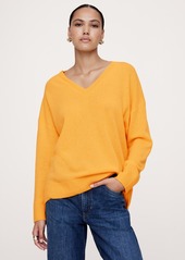 Banana Republic Lightweight Cashmere V-Neck Sweater